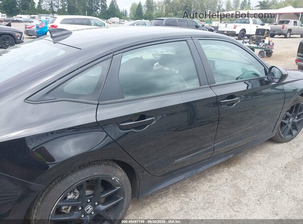 2HGFE4F87SH316625 2025 HONDA CIVIC Black Widok wnętrza z tyłu