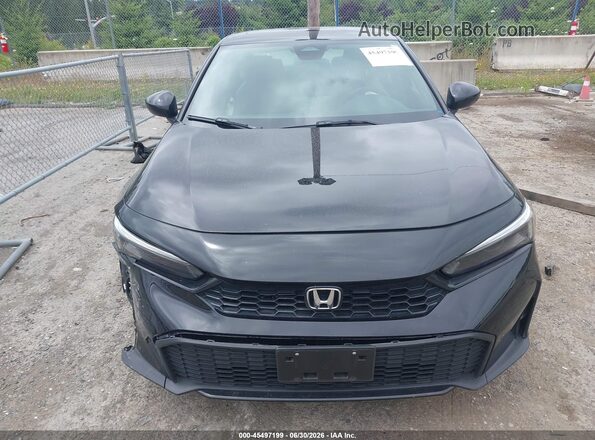 2HGFE4F87SH316625 2025 HONDA CIVIC Black Widok zestawu wskaźników
