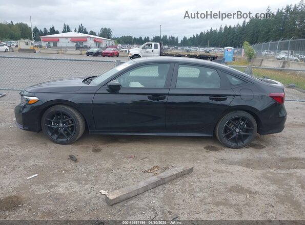 2HGFE4F87SH316625 2025 HONDA CIVIC Black Widok wnętrza 360 stopni