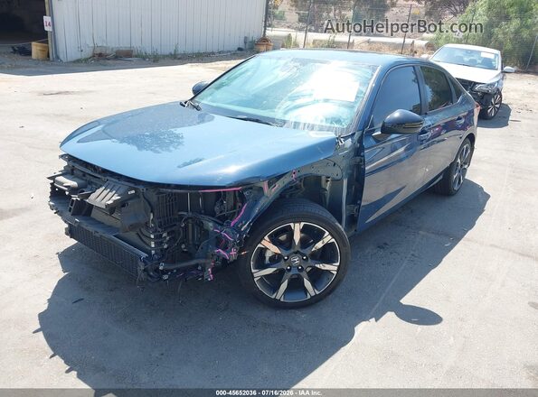 2HGFE4F87SH326605 2025 HONDA CIVIC Бирюзовый Передняя левая четверть