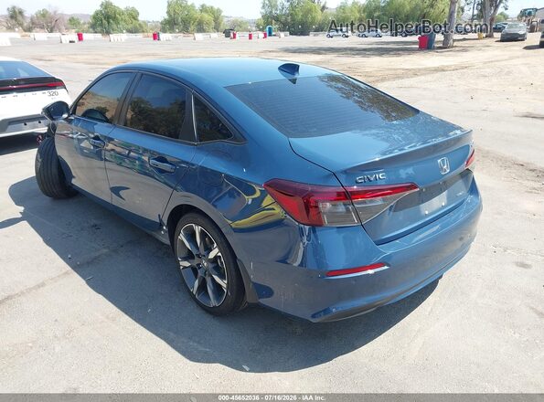 2HGFE4F87SH326605 2025 HONDA CIVIC Бирюзовый Задняя левая четверть