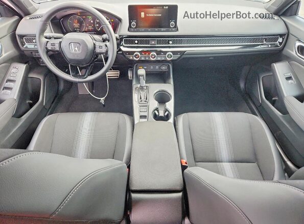 2HGFE4F87TH309546 2026 HONDA CIVIC Black წინა პანელის ხედი