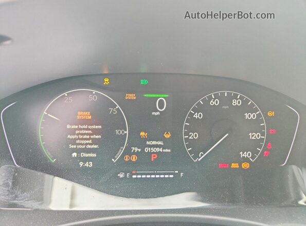 2HGFE4F87TH309546 2026 HONDA CIVIC Black ხელსაწყოთა პანელის ხედი