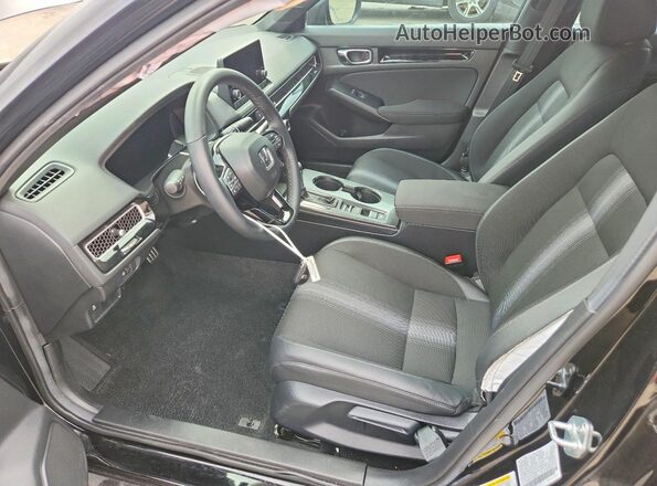 2HGFE4F87TH309546 2026 HONDA CIVIC Black წინა სალონის ხედი