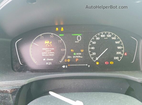 2HGFE4F88SH018505 2025 HONDA CIVIC Silver Widok zestawu wskaźników
