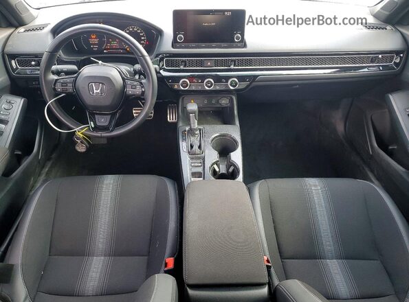 2HGFE4F88SH018505 2025 HONDA CIVIC Silver Widok deski rozdzielczej
