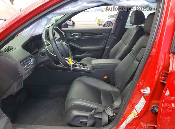 2HGFE4F88SH300692 2025 HONDA CIVIC Красный Вид салона спереди