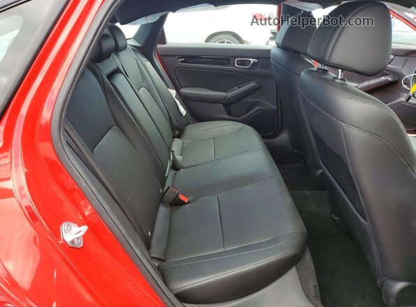 2HGFE4F88SH300692 2025 HONDA CIVIC Красный Вид задних сидений