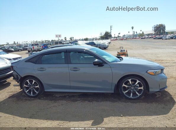 2HGFE4F88SH301728 2025 HONDA CIVIC Gray Սալոնի 360 աստիճան տեսք