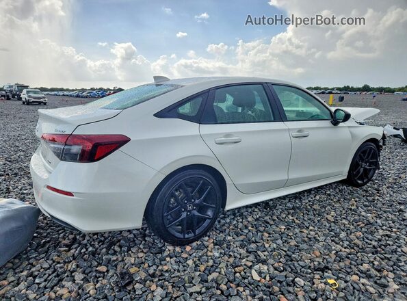 2HGFE4F88SH303060 2025 HONDA CIVIC White უკანა მარჯვენა