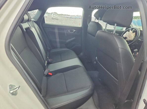 2HGFE4F88SH303060 2025 HONDA CIVIC White უკანა სავარძლების ხედი