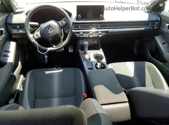 2HGFE4F88SH329903 2025 HONDA CIVIC Black Dashboard view