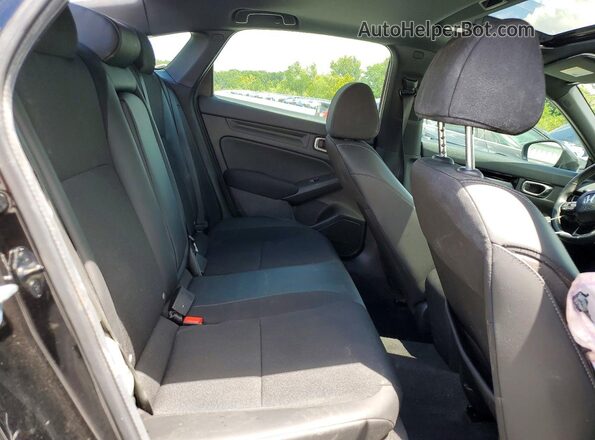 2HGFE4F88SH329903 2025 HONDA CIVIC Black Rear seats view