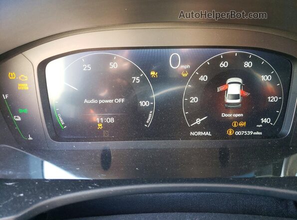 2HGFE4F88SH344563 2025 HONDA CIVIC Gray Սարքավորումների վահանակի տեսք
