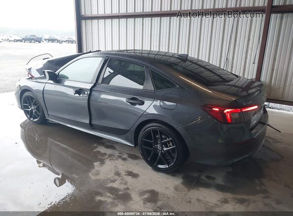 2HGFE4F88SH347799 2025 HONDA CIVIC Gray Trasero izquierdo