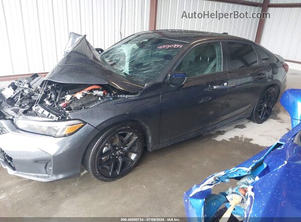 2HGFE4F88SH347799 2025 HONDA CIVIC Gray Vista tres cuartos delantera izquierda