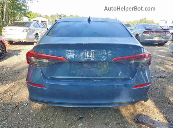 2HGFE4F89SH002278 2025 HONDA CIVIC Blue Вид ззаду