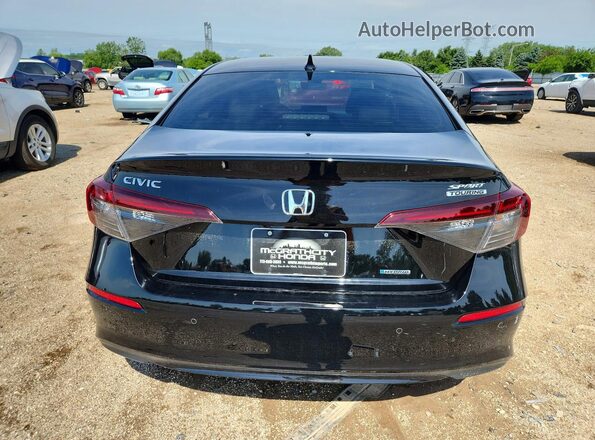 2HGFE4F89SH310034 2025 HONDA CIVIC Black Widok z tyłu