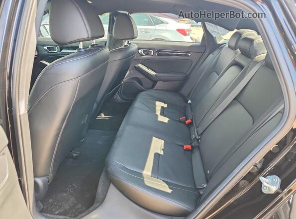 2HGFE4F89SH310034 2025 HONDA CIVIC Black Widok tylnych siedzeń