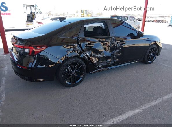 2HGFE4F89SH310423 2025 HONDA CIVIC Black Հետևի աջ