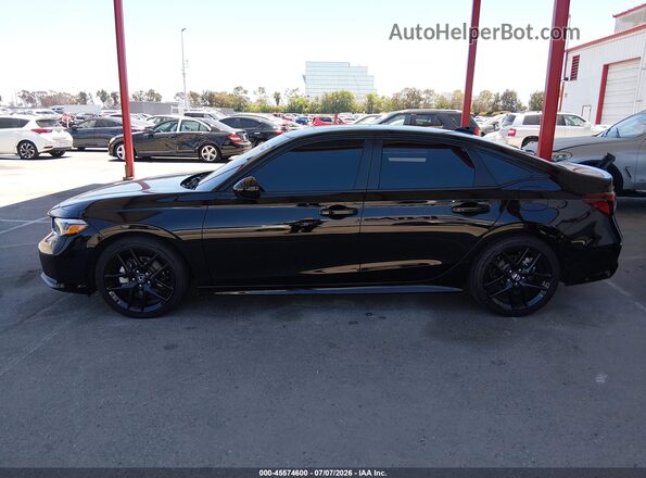2HGFE4F89SH310423 2025 HONDA CIVIC Black Սալոնի 360 աստիճան տեսք