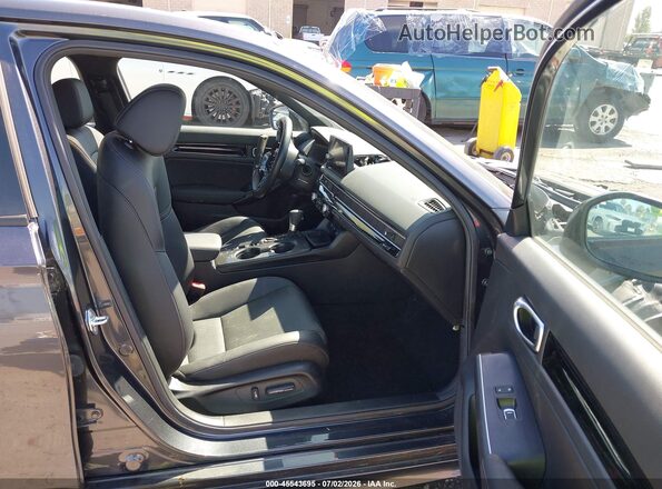2HGFE4F89SH313659 2025 HONDA CIVIC Gray Вид салону спереду
