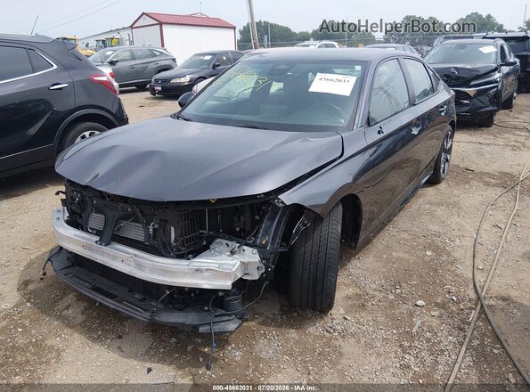 2HGFE4F89SH325701 2025 HONDA CIVIC Gray Przód lewy