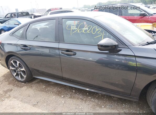 2HGFE4F89SH325701 2025 HONDA CIVIC Gray Widok wnętrza 360 stopni