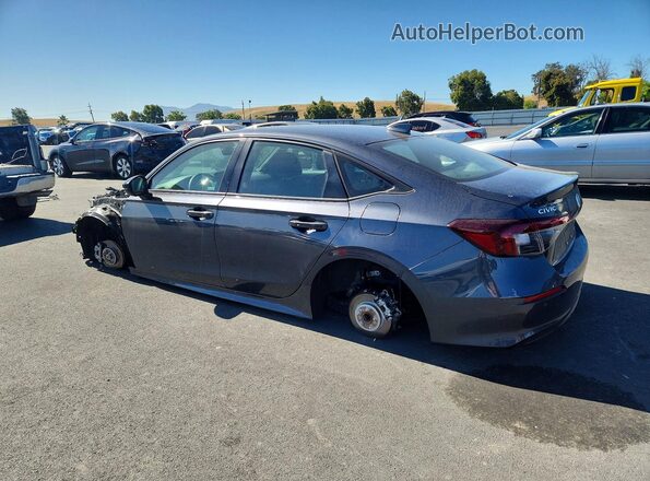 2HGFE4F89SH349111 2025 HONDA CIVIC Серый Задняя левая четверть