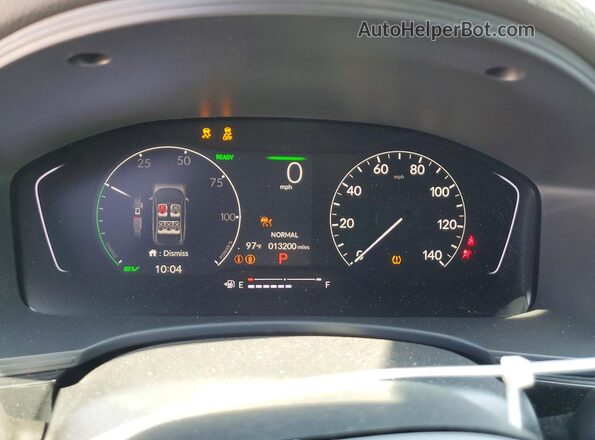 2HGFE4F89TH328003 2026 HONDA CIVIC Gray Instrument cluster view