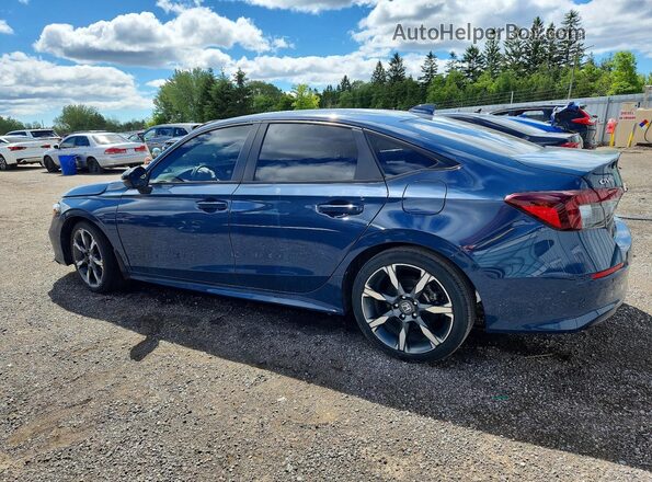 2HGFE4F8XSH017078 2025 HONDA CIVIC Blue Հետևի ձախ