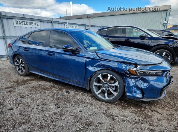2HGFE4F8XSH017078 2025 HONDA CIVIC Blue Առջևի աջ