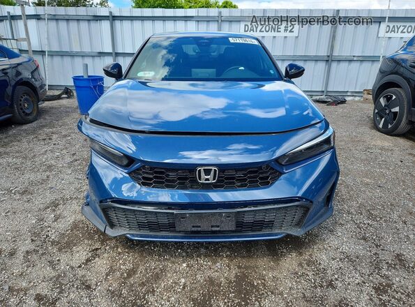 2HGFE4F8XSH017078 2025 HONDA CIVIC Blue Դիմացի տեսք