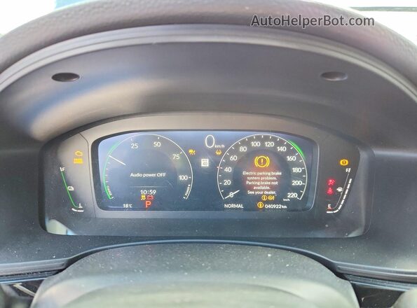 2HGFE4F8XSH017078 2025 HONDA CIVIC Blue Սարքավորումների վահանակի տեսք