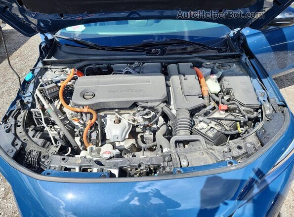 2HGFE4F8XSH017078 2025 HONDA CIVIC Blue Սալոնի հետևի տեսք