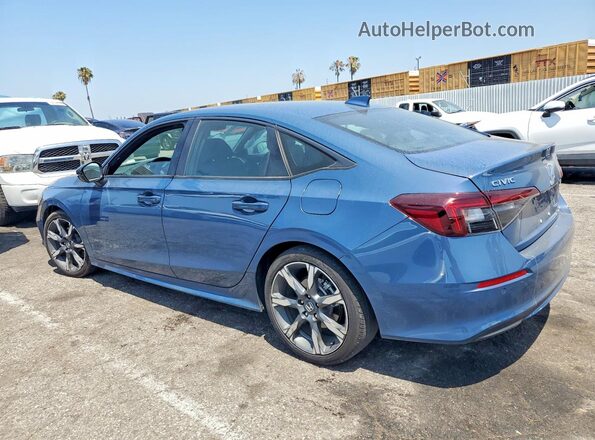 2HGFE4F8XSH304274 2025 HONDA CIVIC Blue Հետևի ձախ