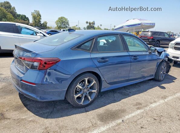 2HGFE4F8XSH304274 2025 HONDA CIVIC Blue Հետևի աջ