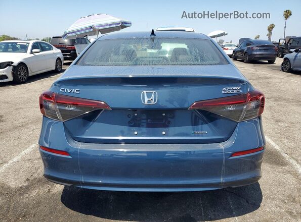2HGFE4F8XSH304274 2025 HONDA CIVIC Blue Հետևի տեսք