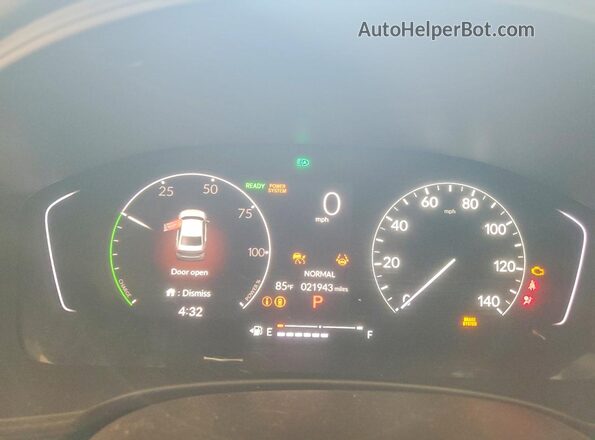 2HGFE4F8XSH330650 2025 HONDA CIVIC Gray Սարքավորումների վահանակի տեսք