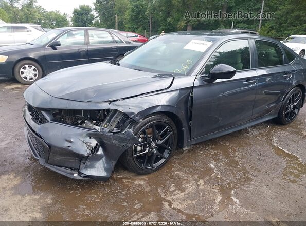 2HGFE4F8XSH331913 2025 HONDA CIVIC Gray Front view