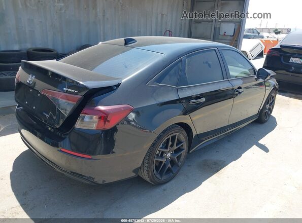 2HGFE4F8XSH332575 2025 HONDA CIVIC Black Rear right