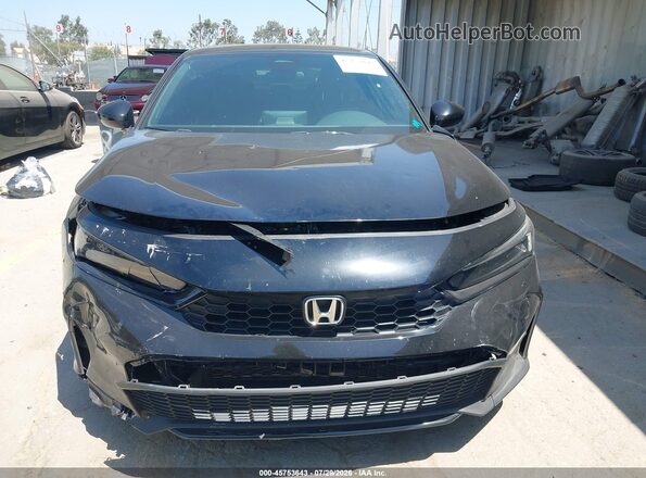 2HGFE4F8XSH332575 2025 HONDA CIVIC Black Front view