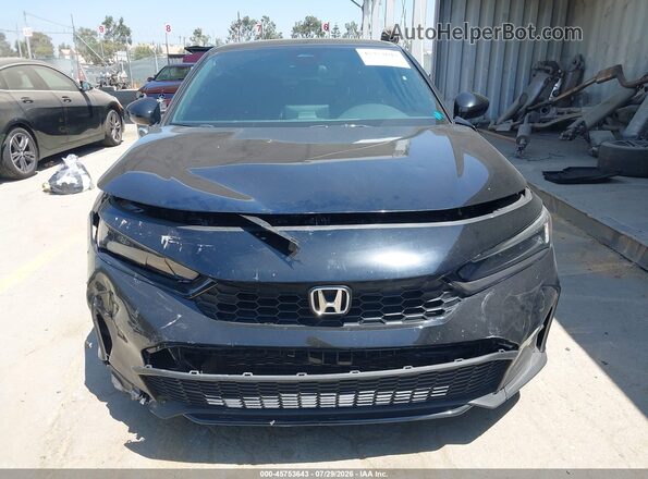 2HGFE4F8XSH332575 2025 HONDA CIVIC Black Instrument cluster view