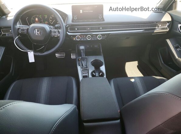 2HGFE4F8XSH341759 2025 HONDA CIVIC Black Dashboard view