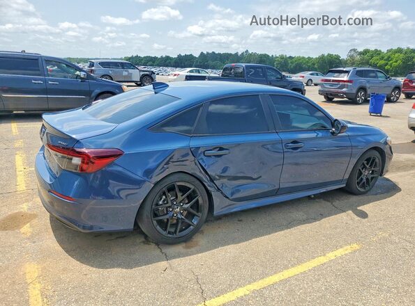 2HGFE4F8XSH344208 2025 HONDA CIVIC Синий Задняя правая четверть