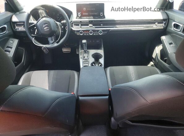 2HGFE4F8XSH344208 2025 HONDA CIVIC Синий Вид панели приборов