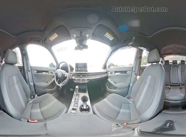 2HGFE4F8XSH344208 2025 HONDA CIVIC Синий Вид наклейки с VIN-кодом