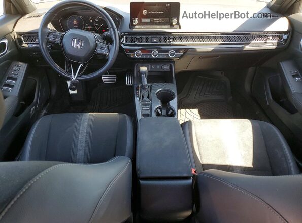 2HGFE4F8XSH346850 2025 HONDA CIVIC Black Dashboard view