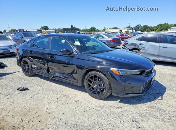 2HGFE4F8XSH346850 2025 HONDA CIVIC Black Front right