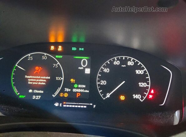 2HGFE4F8XTH324946 2026 HONDA CIVIC White Vista del cuadro de instrumentos